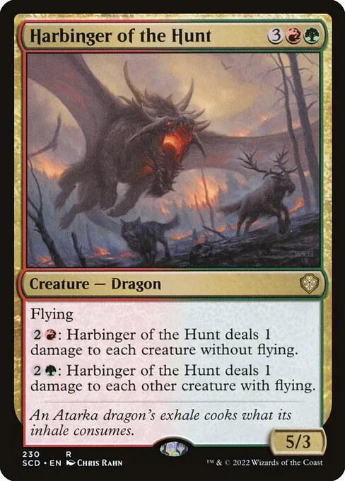 Harbinger of the Hunt · Starter Commander Decks 230/352