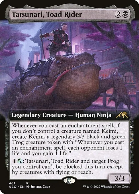 Tatsunari, Toad Rider · Kamigawa: Neon Dynasty 461/531