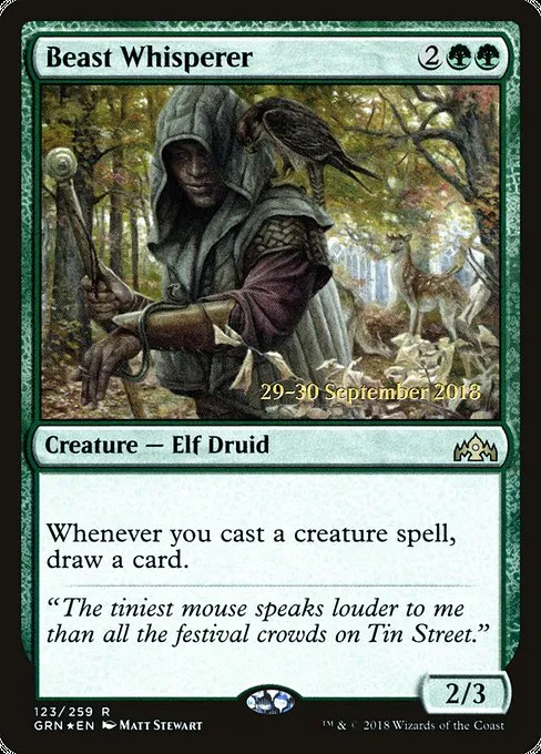 Beast Whisperer · Guilds of Ravnica Promos 123s/84