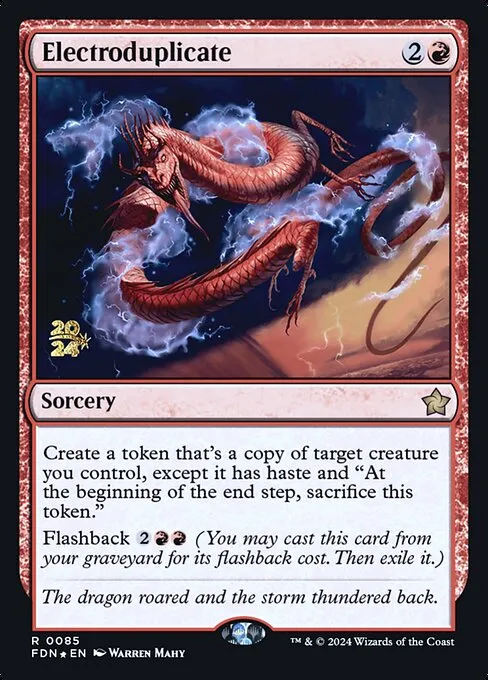 Electroduplicate · Foundations Promos 85s/106