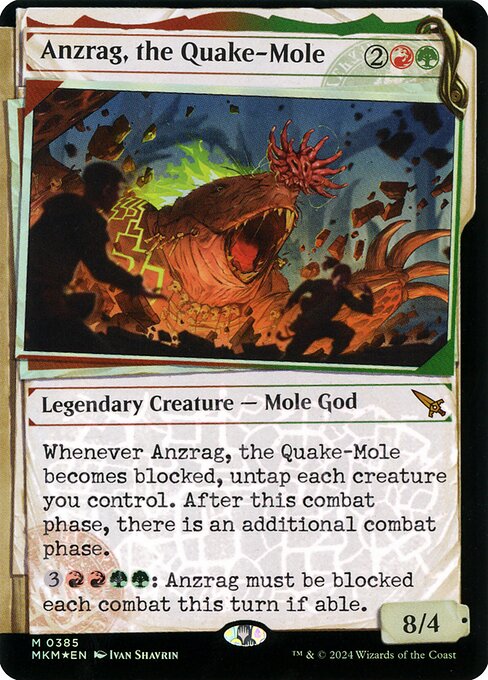 Anzrag, the Quake-Mole · Murders at Karlov Manor 385/451
