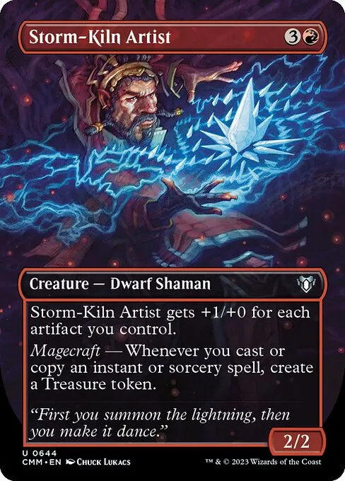 Storm-Kiln Artist · Commander Masters 644/1067
