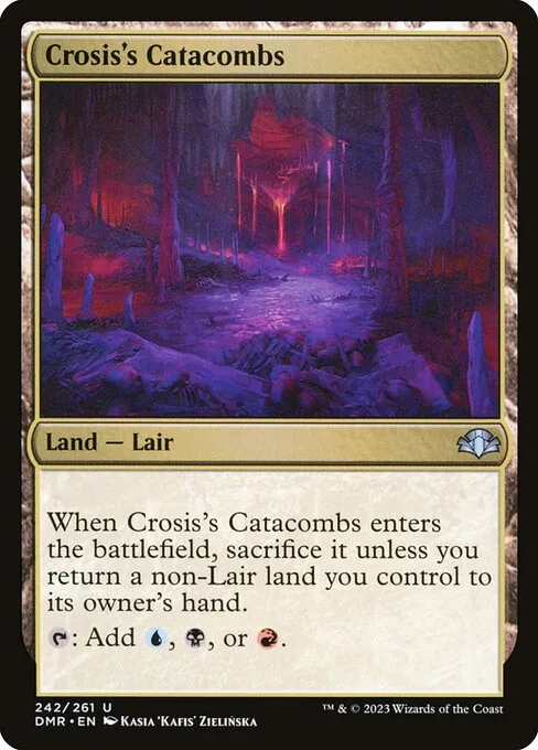 Crosis's Catacombs · Dominaria Remastered 242/457