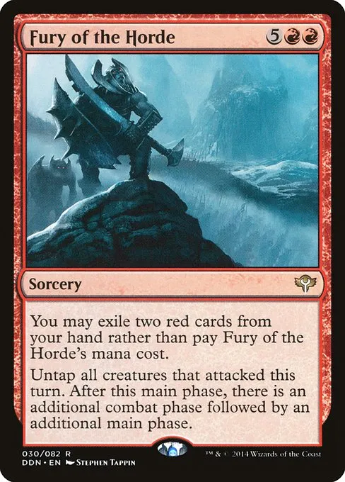 Fury of the Horde · Duel Decks: Speed vs. Cunning 30/82