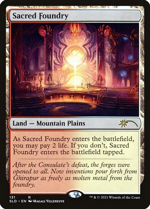 Sacred Foundry · Secret Lair Drop 131/2547