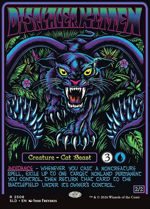 Displacer Kitten · Secret Lair Drop 2506/2547