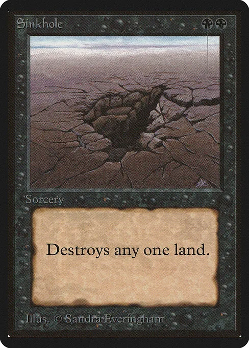 Sinkhole · Limited Edition Beta 130/302