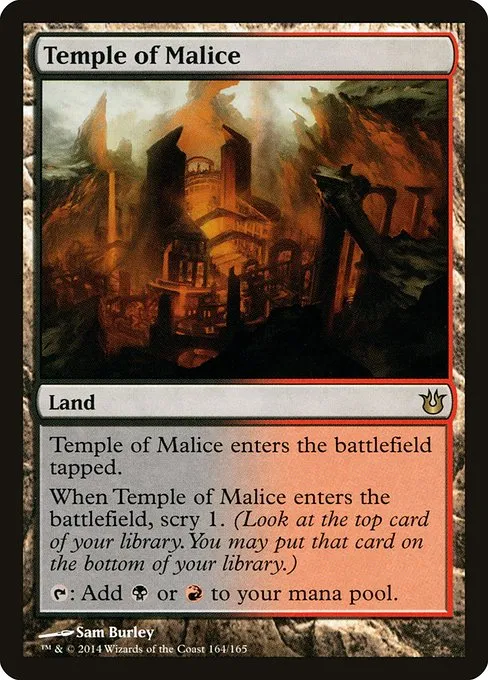 Temple of Malice · Born of the Gods 164/165