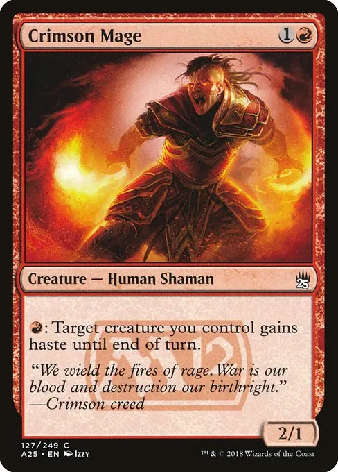 Crimson Mage · Masters 25 127/249