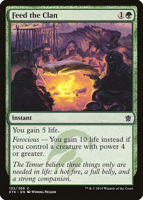 Feed the Clan · Khans of Tarkir 132/293