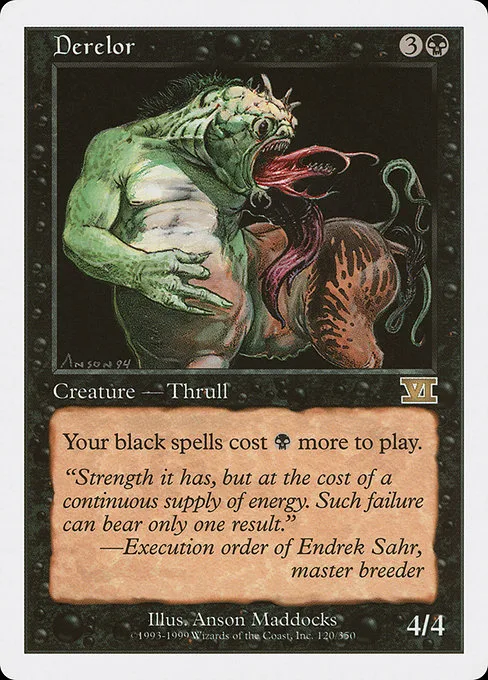 Derelor · Classic Sixth Edition 120/351