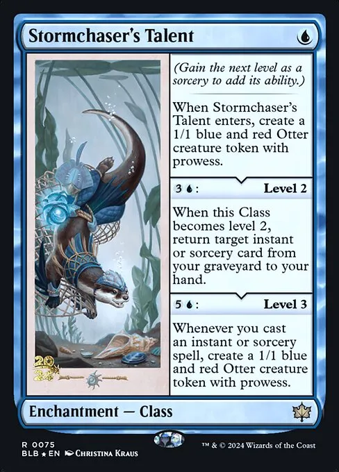 Stormchaser's Talent · Bloomburrow Promos 75s/160