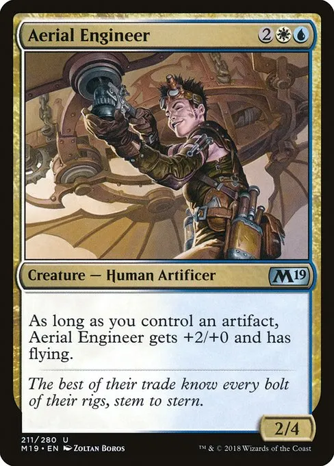 Aerial Engineer · Core Set 2019 211/314