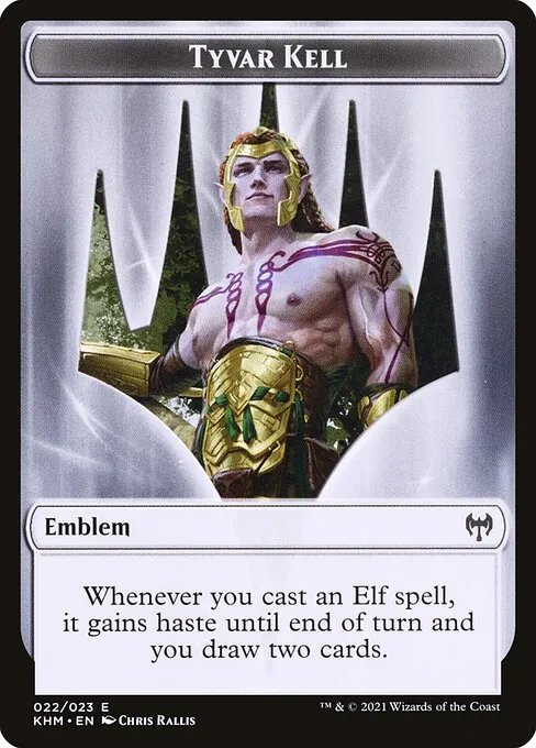 Tyvar Kell Emblem · Kaldheim Tokens 22/23