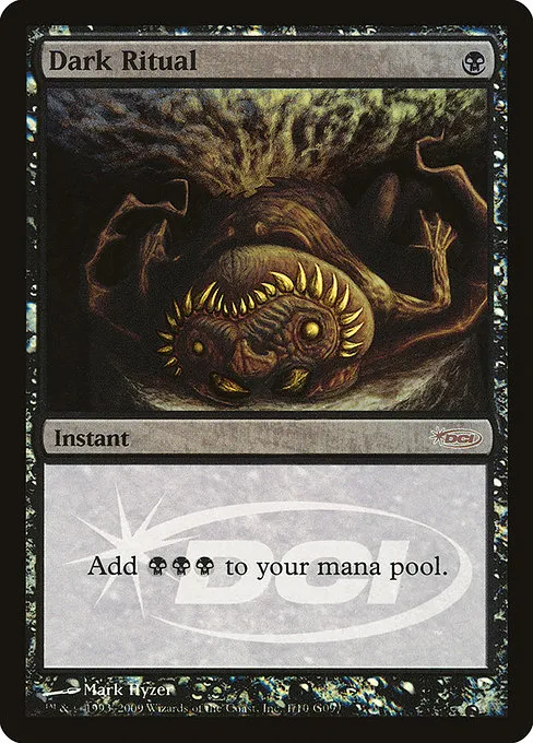 Dark Ritual · Judge Gift Cards 2009 1/10