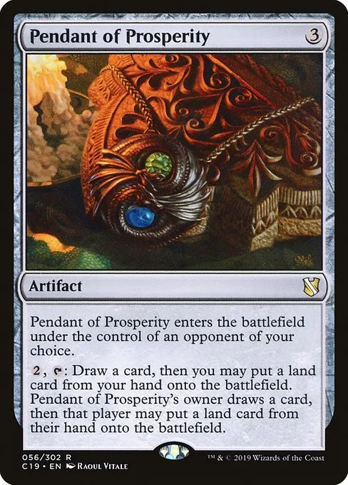 Pendant of Prosperity · Commander 2019 56/302