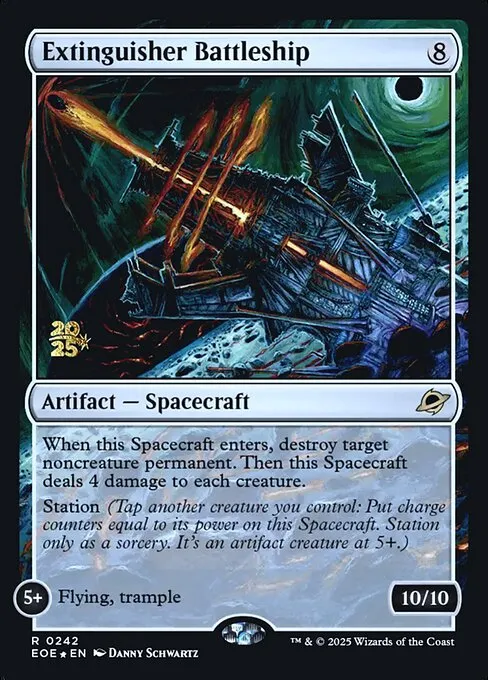 Extinguisher Battleship · Edge of Eternities Promos 242s/160