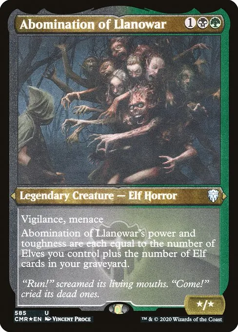 Abomination of Llanowar · Commander Legends 585/718