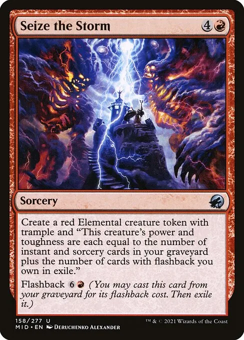 Seize the Storm · Innistrad: Midnight Hunt 158/399