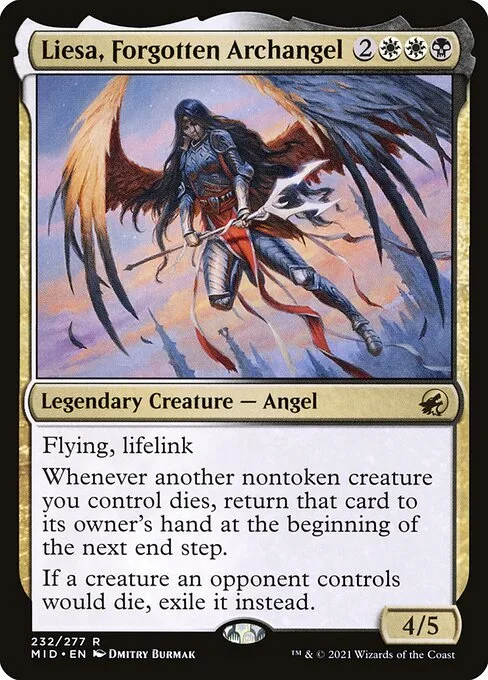 Liesa, Forgotten Archangel · Innistrad: Midnight Hunt 232/399