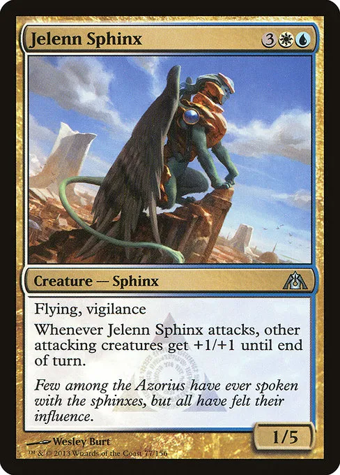 Jelenn Sphinx · Dragon's Maze 77/156