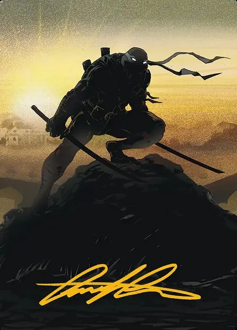 Leonardo, Sewer Samurai // Leonardo, Sewer Samurai · Teenage Mutant Ninja Turtles Art Series 20/54