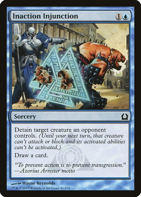 Inaction Injunction · Return to Ravnica 41/274