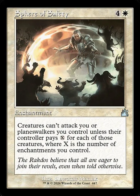 Sphere of Safety · Ravnica Remastered 447/531