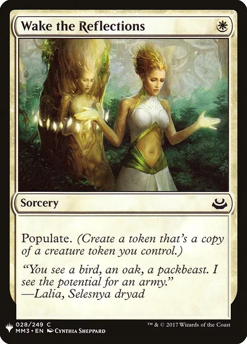 Wake the Reflections · The List MM3-28/5050