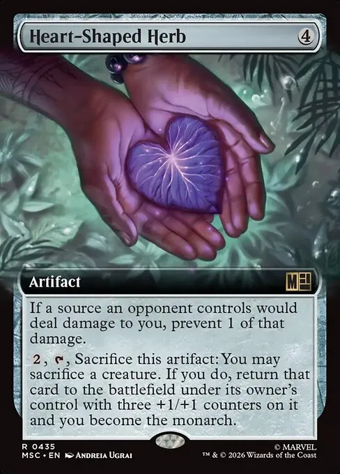 Heart-Shaped Herb · Marvel Super Heroes Commander 435/9