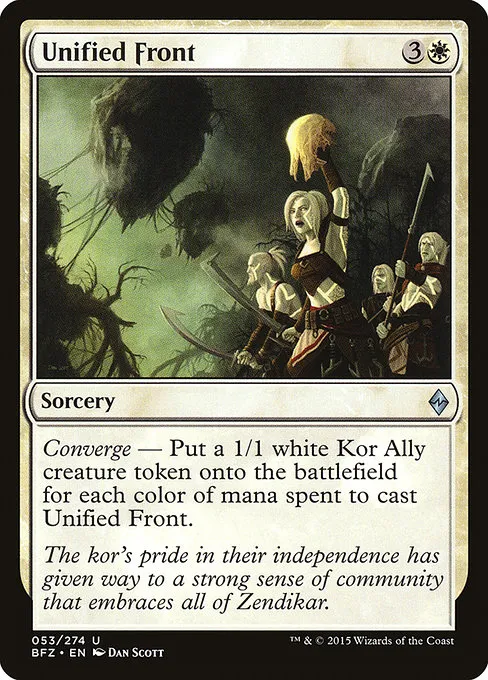 Unified Front · Battle for Zendikar 53/299