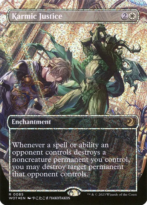 Karmic Justice · Wilds of Eldraine: Enchanting Tales 85/103