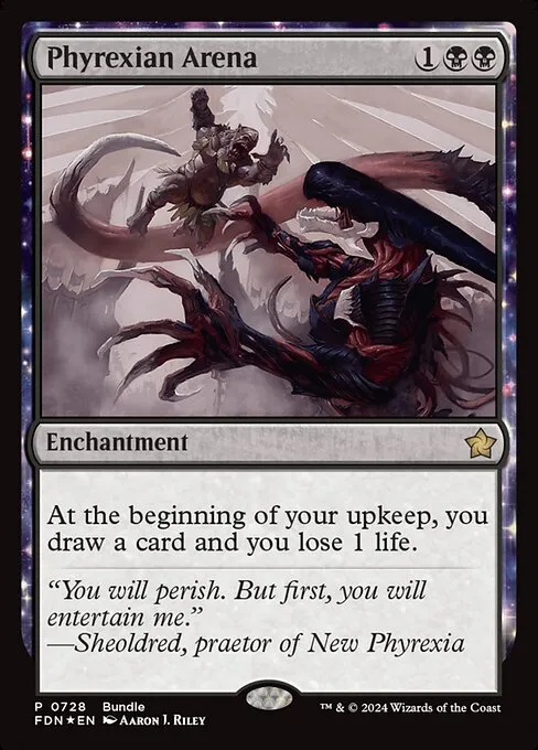 Phyrexian Arena · Foundations 728/771