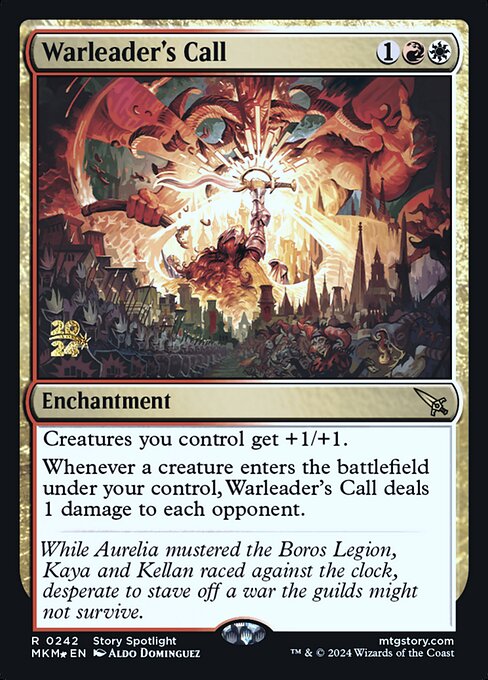 Warleader's Call · Murders at Karlov Manor Promos 242s/180