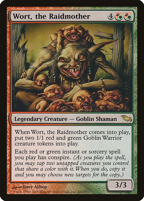 Wort, the Raidmother · Shadowmoor 223/302