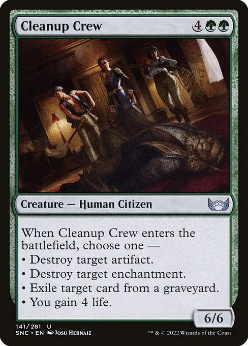 Cleanup Crew · Streets of New Capenna 141/513