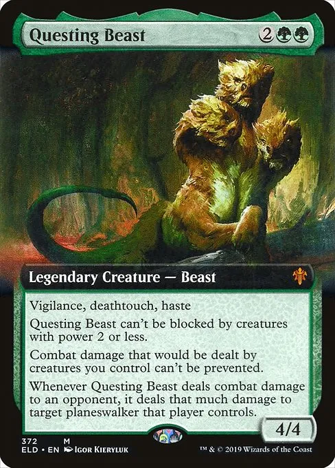 Questing Beast · Throne of Eldraine 372/398