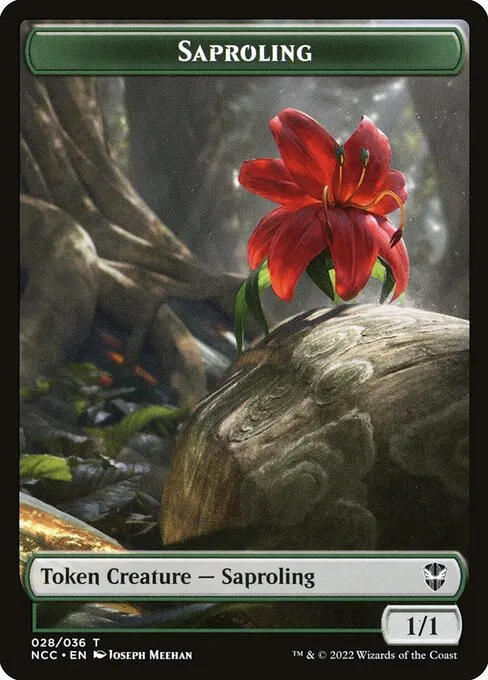Saproling · New Capenna Commander Tokens 28/36