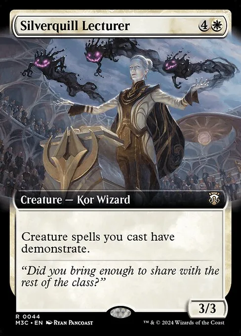 Silverquill Lecturer · Modern Horizons 3 Commander 44/398