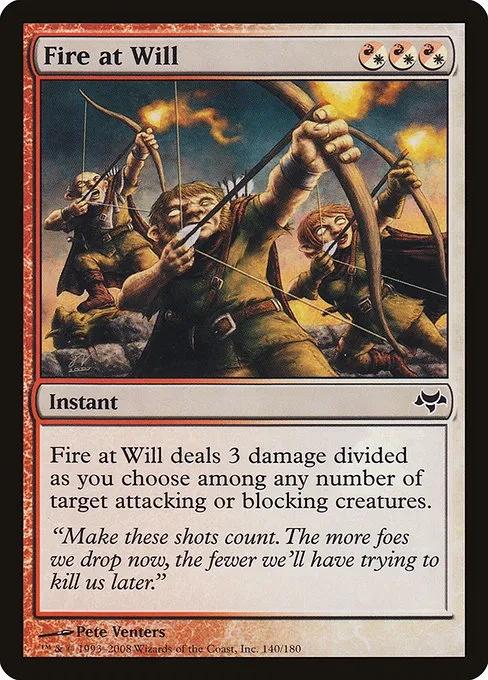 Fire at Will · Eventide 140/180