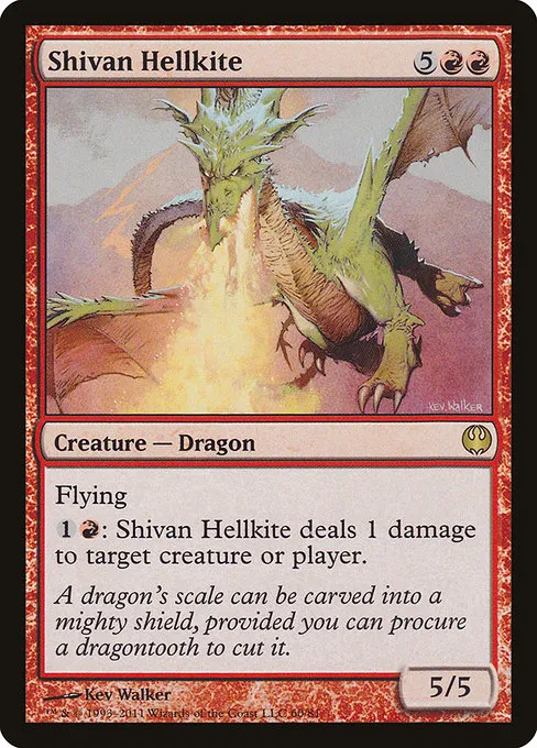 Shivan Hellkite · Duel Decks: Knights vs. Dragons 60/81