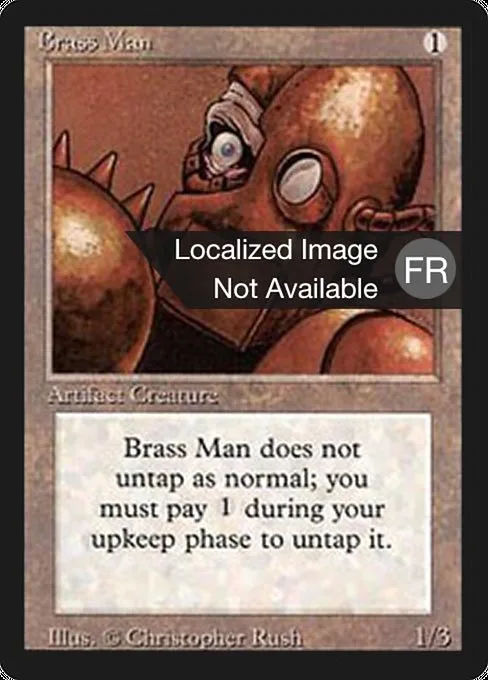 Brass Man · Foreign Black Border 238/307