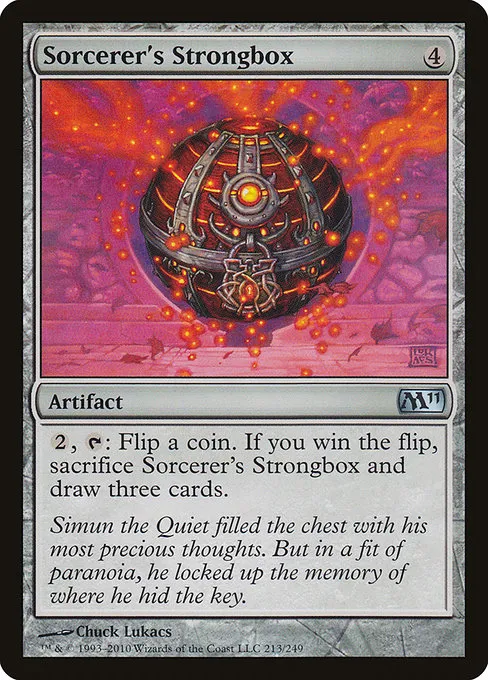 Sorcerer's Strongbox · Magic 2011 213/249
