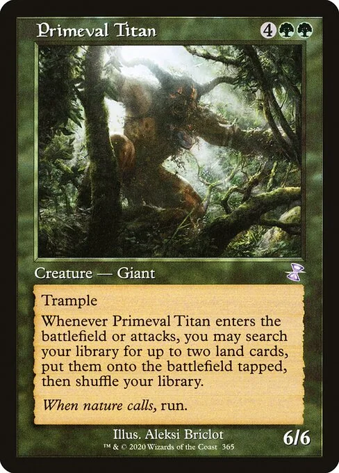 Primeval Titan · Time Spiral Remastered 365/411