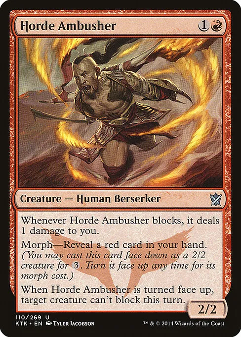 Horde Ambusher · Khans of Tarkir 110/293