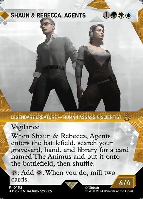 Shaun & Rebecca, Agents · Assassin's Creed 152/309