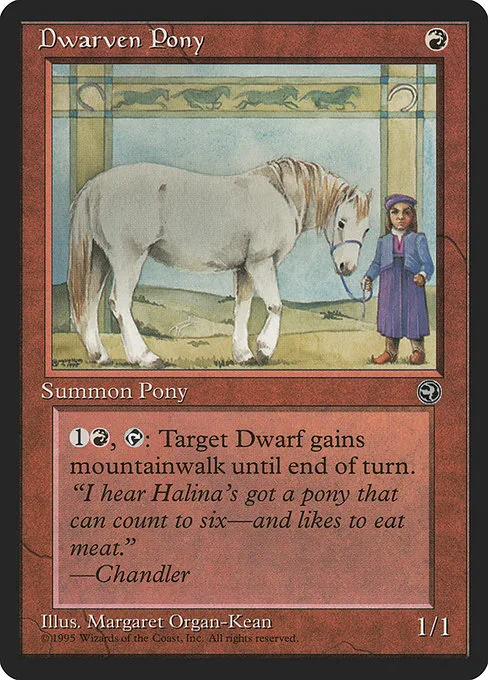 Dwarven Pony · Homelands 70/140