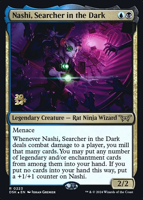Nashi, Searcher in the Dark · Duskmourn: House of Horror Promos 223s/160