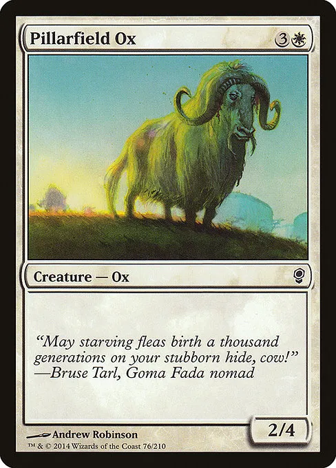 Pillarfield Ox · Conspiracy 76/210