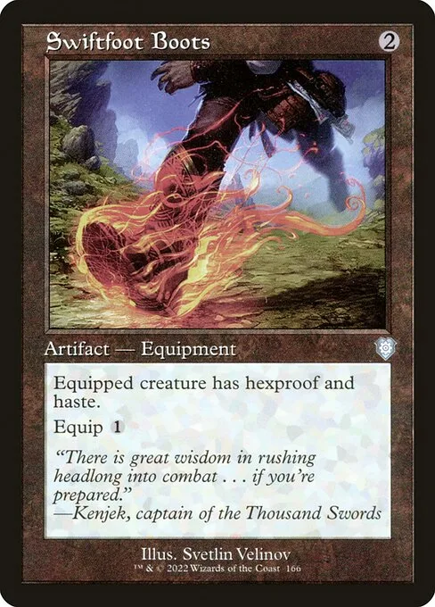 Swiftfoot Boots · The Brothers' War Commander 166/209